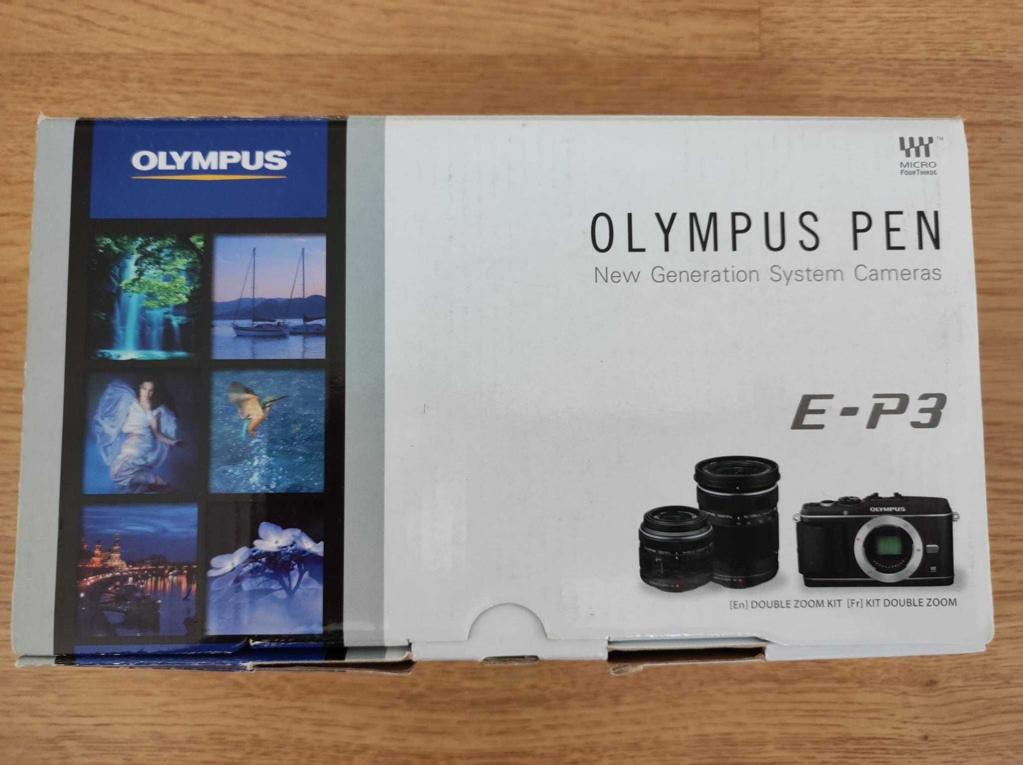 Olympus PEN E-P3 + obiectiv 14-42mm f/3.5-5.6, 40-150mm f/4.0-5.6