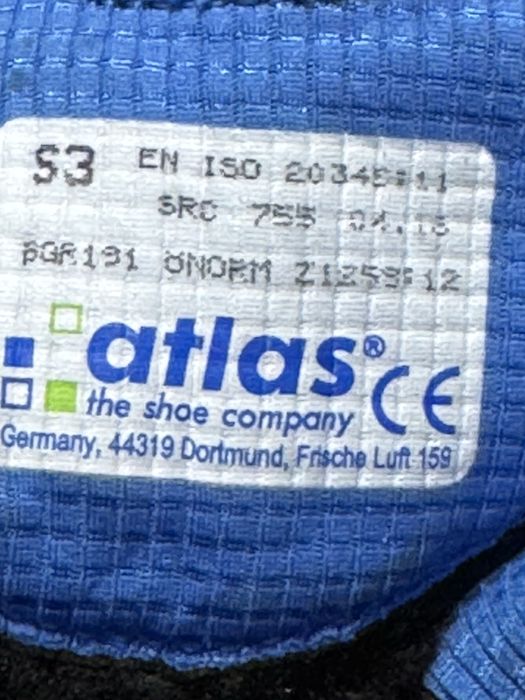 Работни обувки с метално бомбе ATLAS GORE-TEX .Номер 43