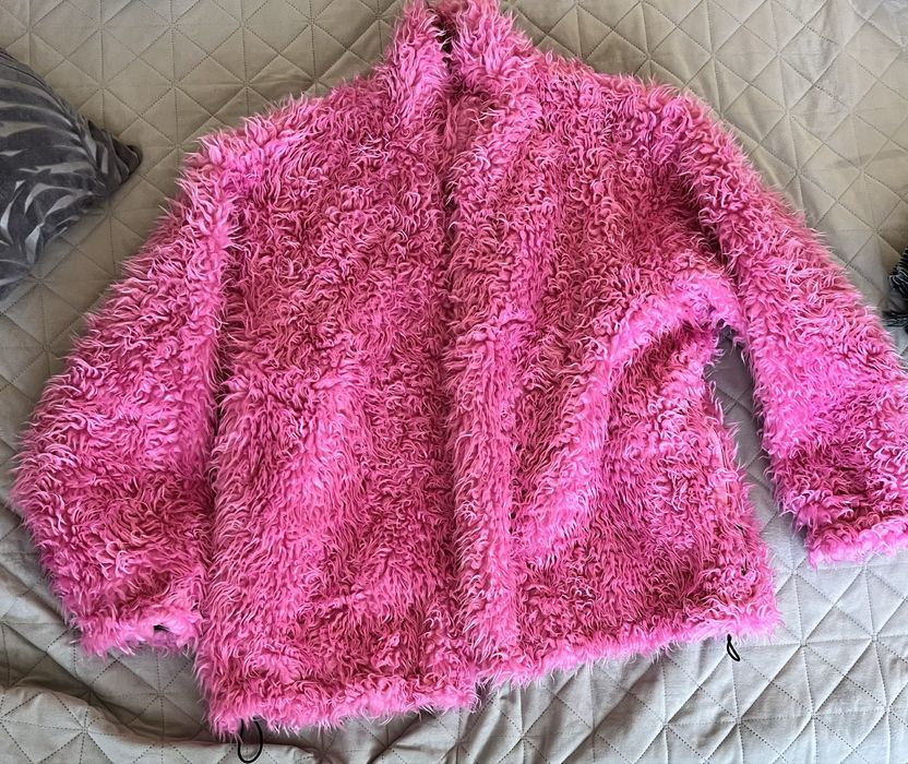 Ефектно пухкаво палто