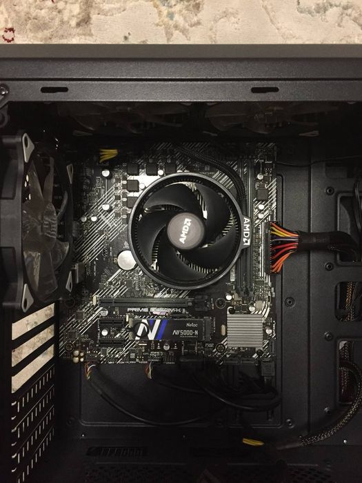Материнская плата b450 + ryzen 7 2700