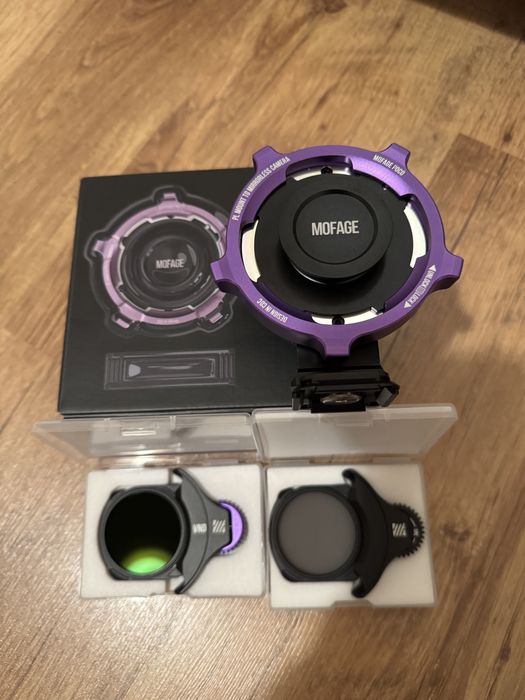 POCO MOFAGE adaptor PL -> Sony Nou + filtru VND si CPL cinema video