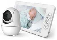 Видеоняня Baby Monitor SM70PTZ, белый