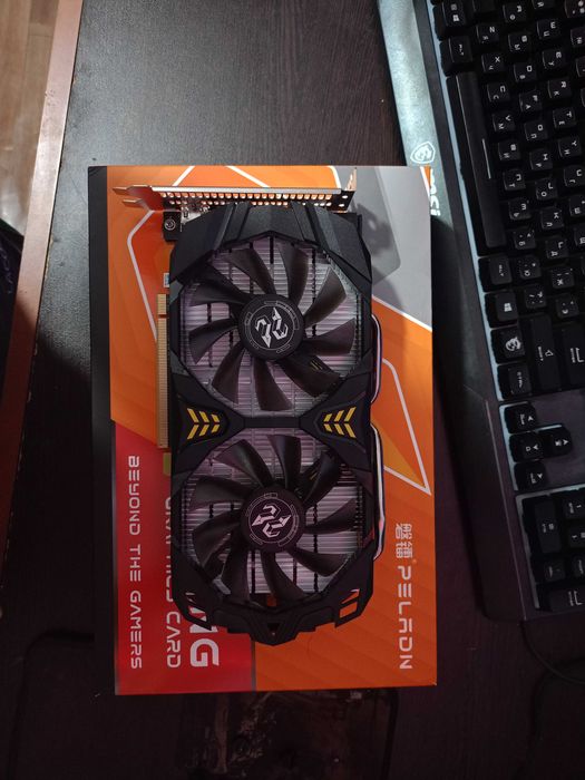 Продам новую видюху rx 580 8gb 2048sp gddr5