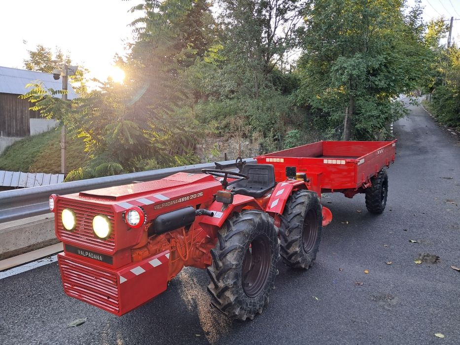 Tractoras 4x4 Valpadana recent adus cu Rar facut