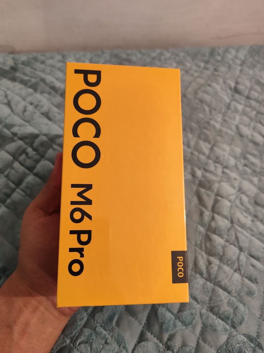 Poco M6 pro новый 12/512