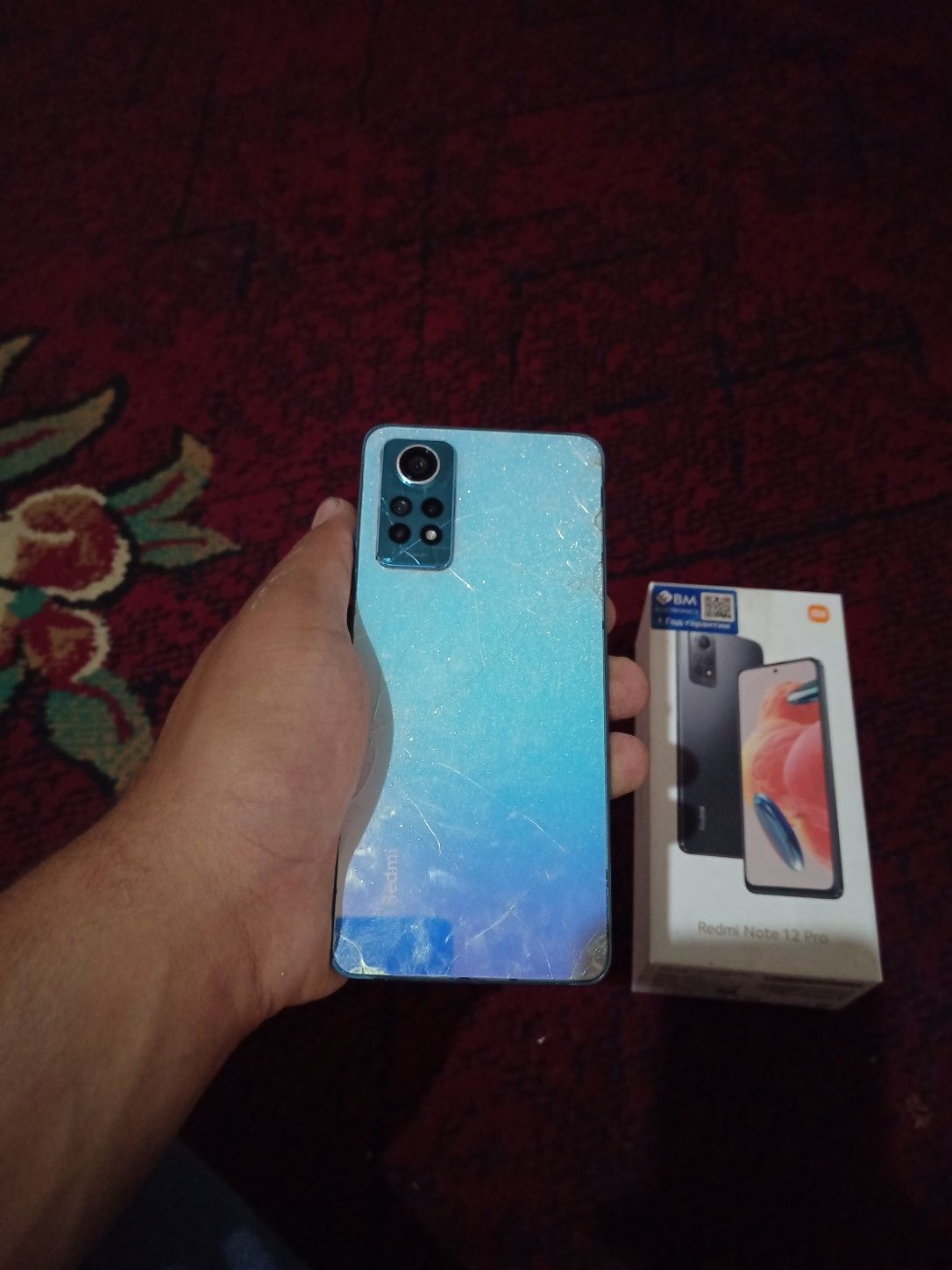 Redmi Not 12 Pro  iPhonega amben