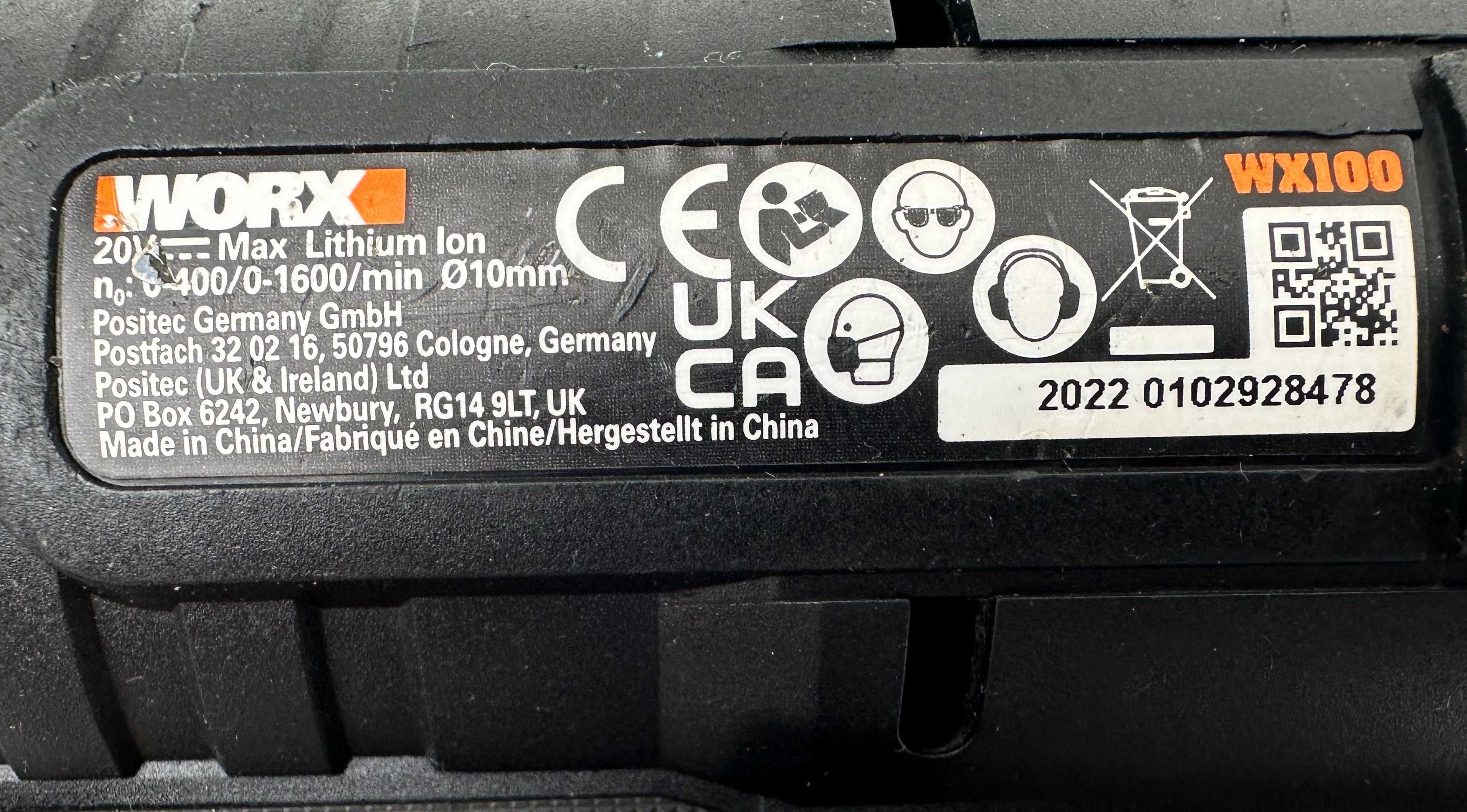Worx WX390 Акумулаторен перфоратор и Worx WX100 Акумулаторен винтоверт