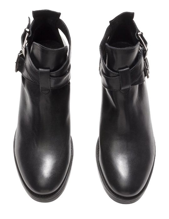 Продам кожаные ботильоны