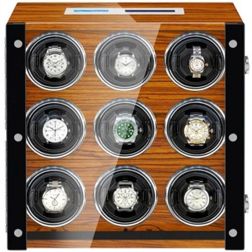 Cutie intors ceasuri automatice iUni, Luxury Watch Winder 9 Maro