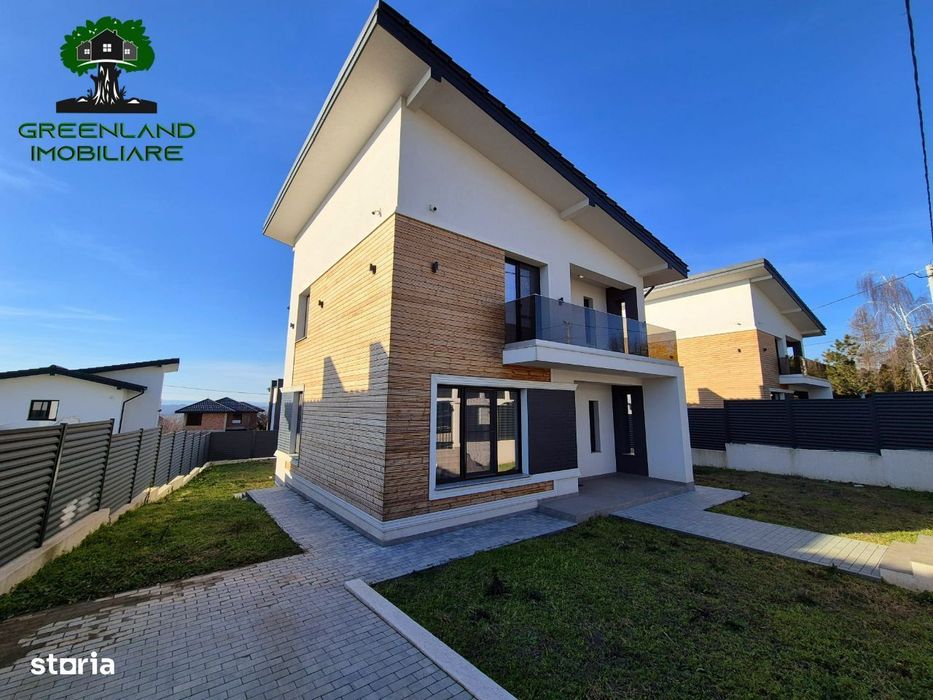 Vila de LUX, mobilata modern, 142 mp, 450 mp teren, Platou Galata