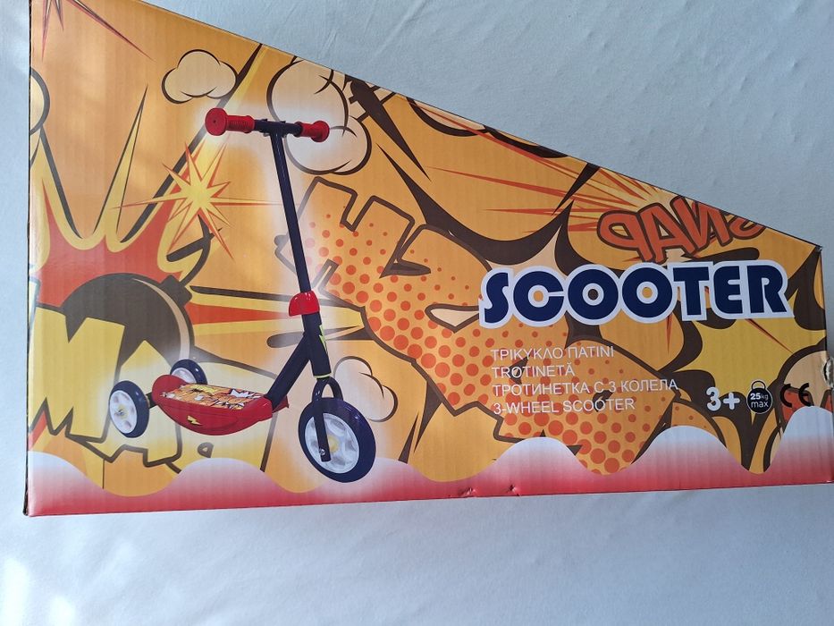 тротинетка с 3 колела
