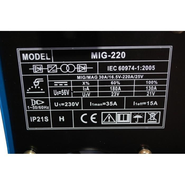 Инверторни Телоподаващи апарати MIG/CO2 220 А. Електрожен