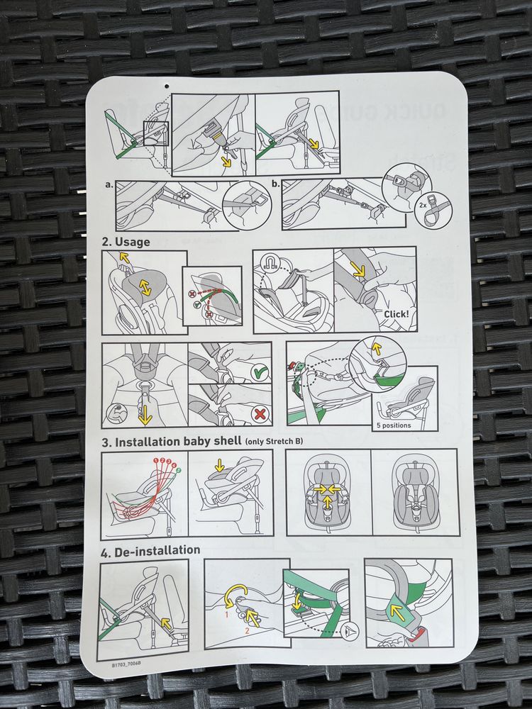 Столче за кола BeSafe Stretch B
