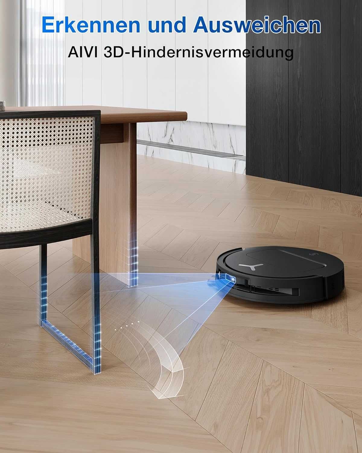 Прахосмукачка робот Ecovacs Deebot T50 Omni 15000Pa ZeroTangle