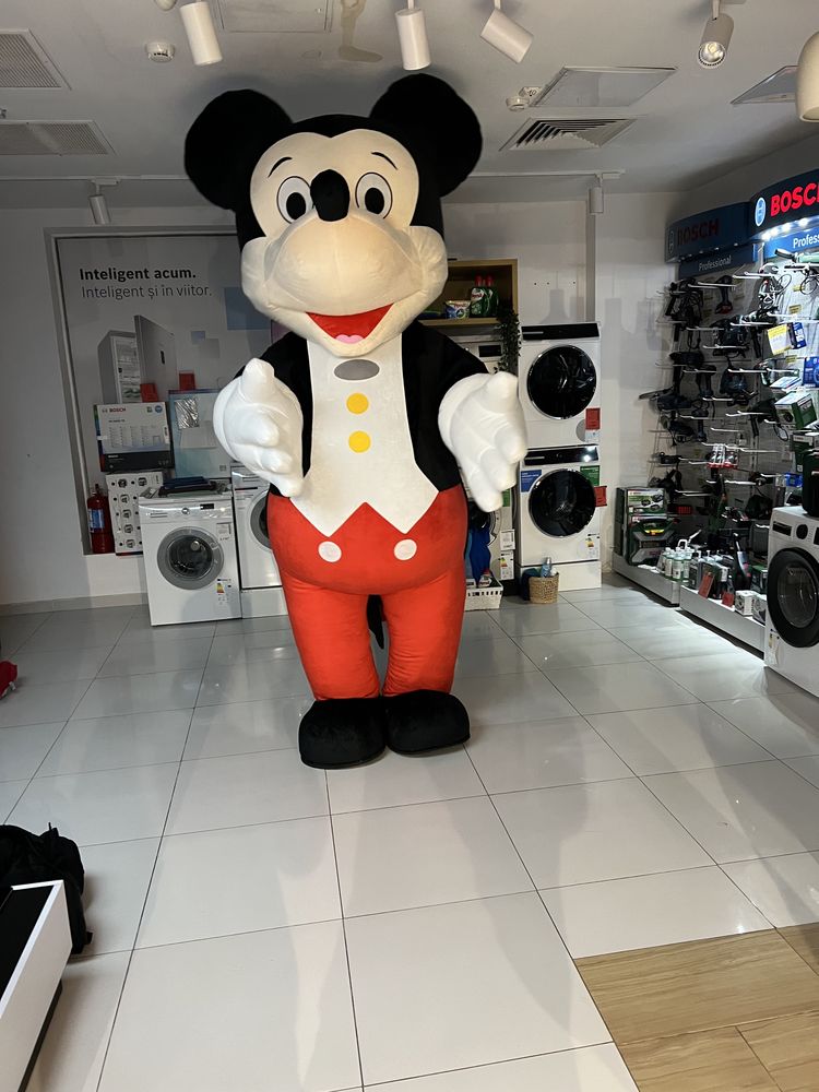 Mickey si minnie mouse  set / ambii ganflabili. 2.6 metri inaltime NOU