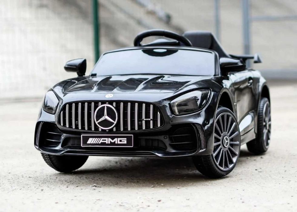 Masinuta electrica pentru copii, Mercedes Benz-AMG-GT-R , NEGRU