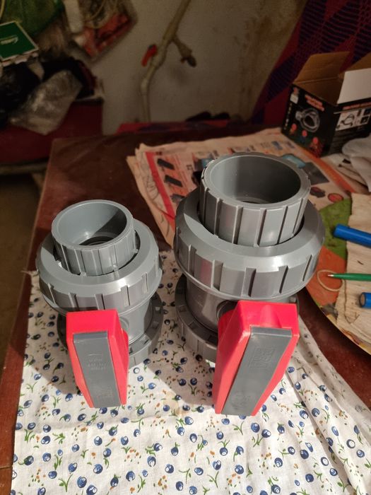 Краны  ø50 и ø63