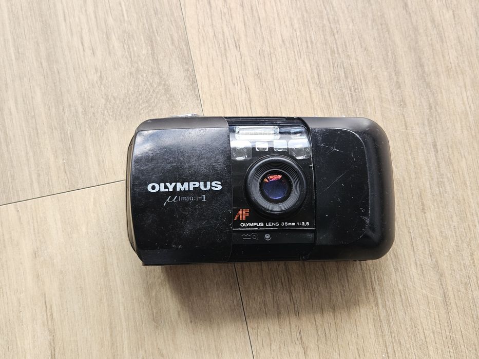 Olympus mju I - aparat foto cu film, de colectie, functional