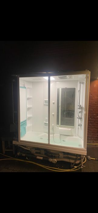 Vand cada cu hidromasaj si sauna 170/70