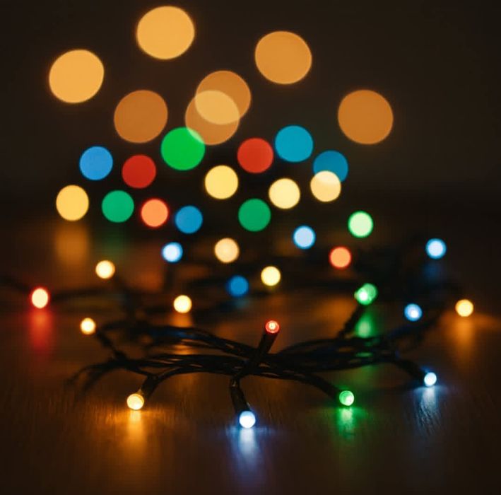 LED гирлянд -8 м. 100 лампички.