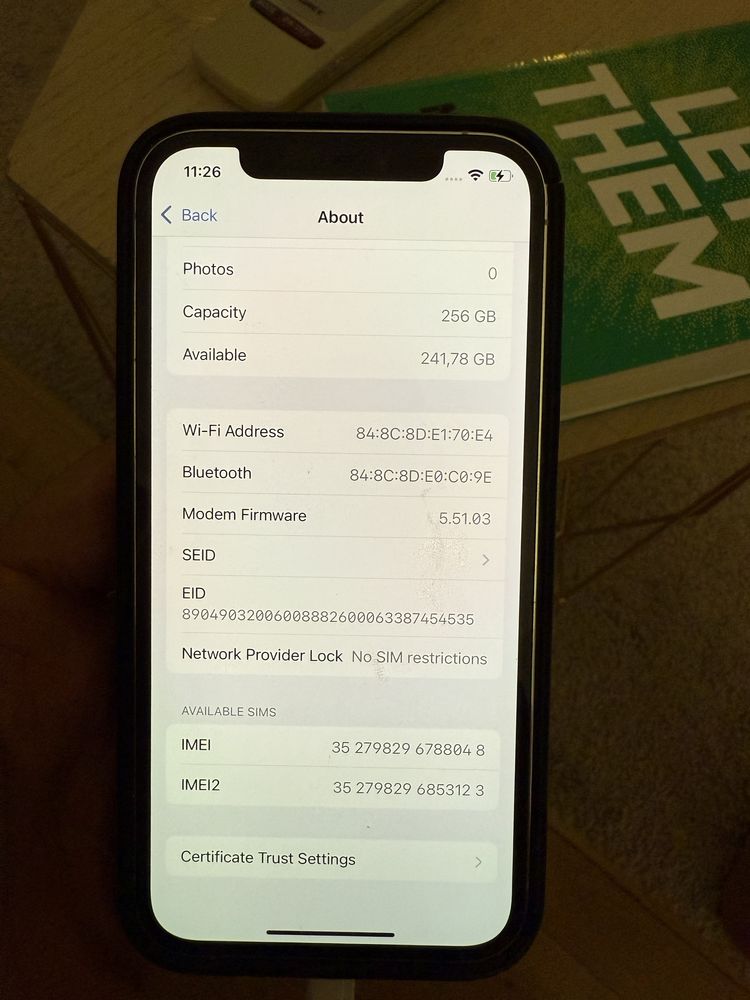 Iphone 12 Pro 256 GB
