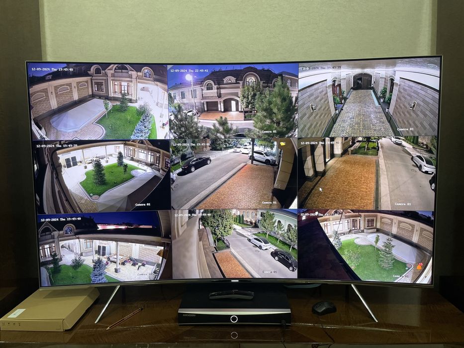 Kamera domofon avtomatika vorota wifi internet