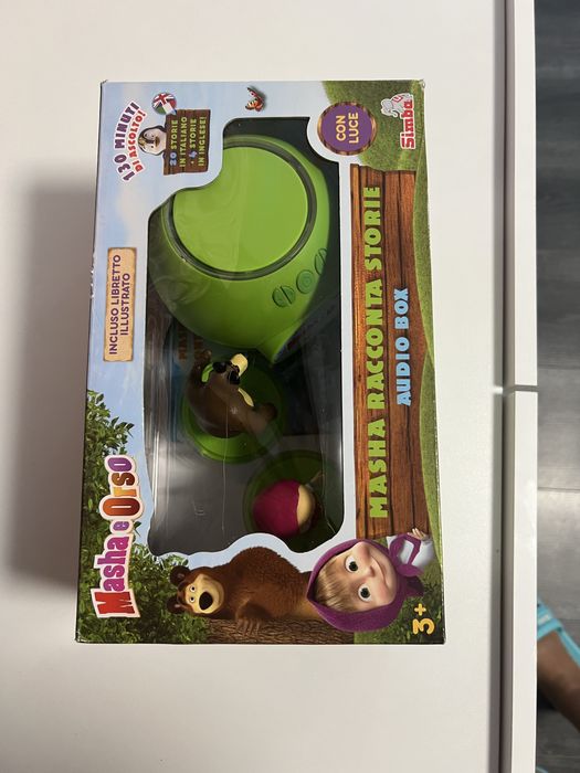 Маша и Мечока колонка с аудио приказки