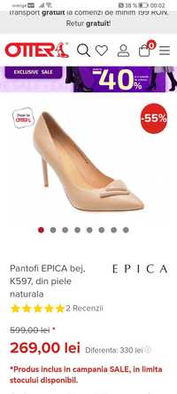 Pantofi stiletto