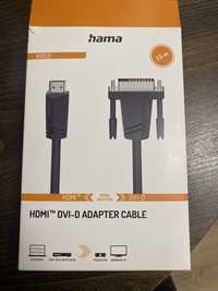 Видео кабел с DVI и HDMI изходи