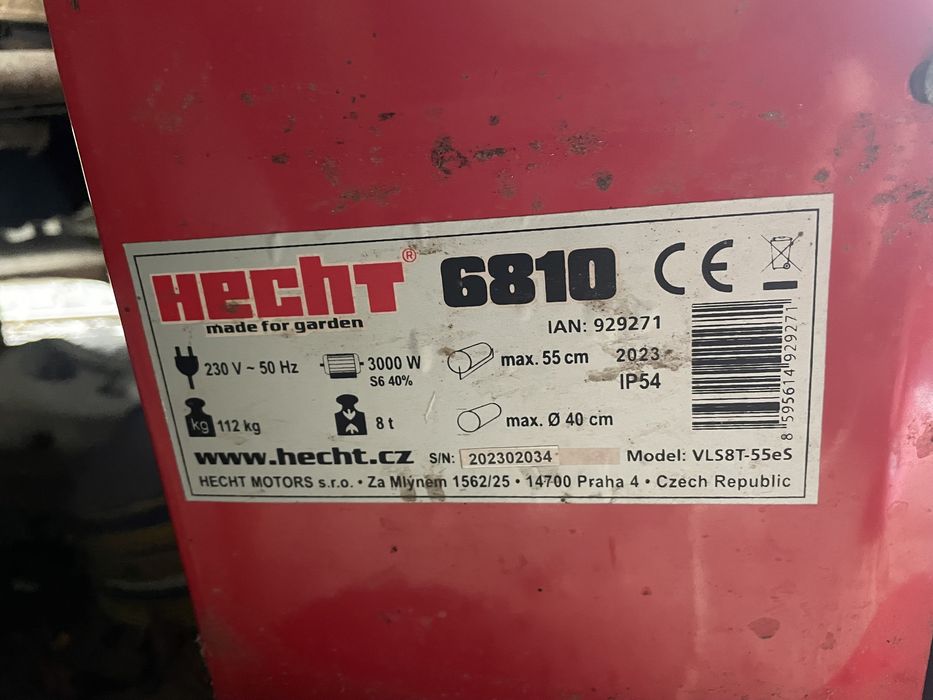 Despicator lemne hecht 6810, 8 tone + 1 an garantie