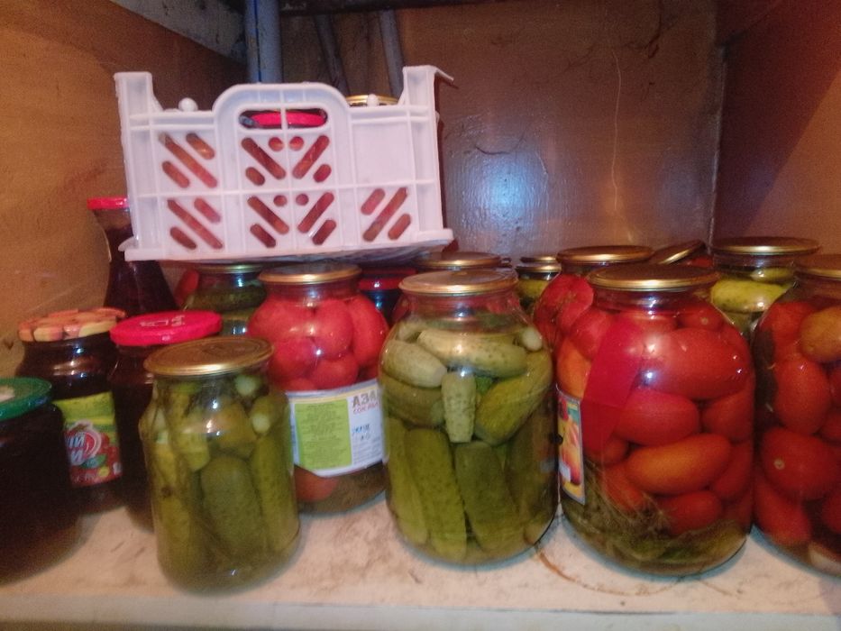 Продам соленые огурчики и помидоры