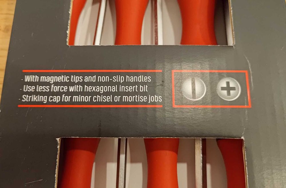 set surubelnite Parkside - 6 bucati sigilat