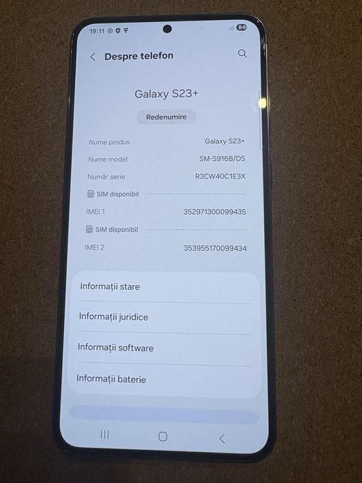 Samsung S916 Galaxy S23 Plus Dual 512 Gb ID-XXL2452