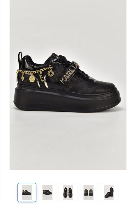 Кожени обувки Karl Lagerfeld