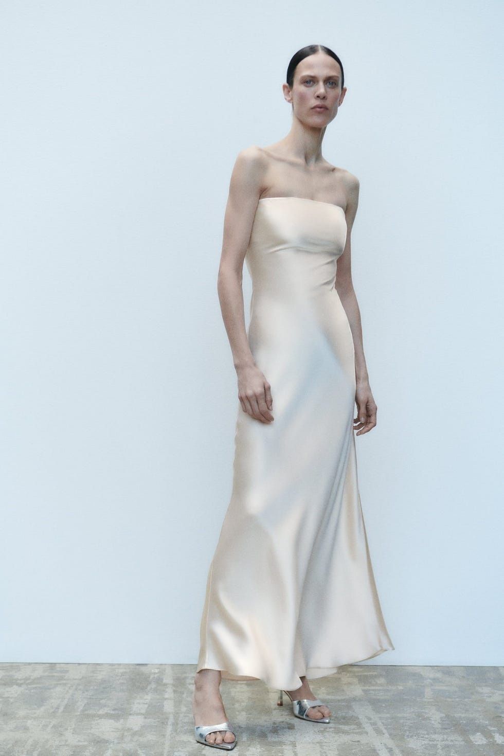 Rochie satinata  Zara limited edition