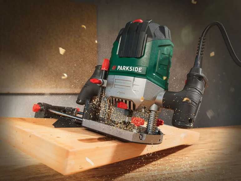Фреза Parkside POF 1200 D3, 1200 W, дълбочина чисто нова с Гаранция 3г