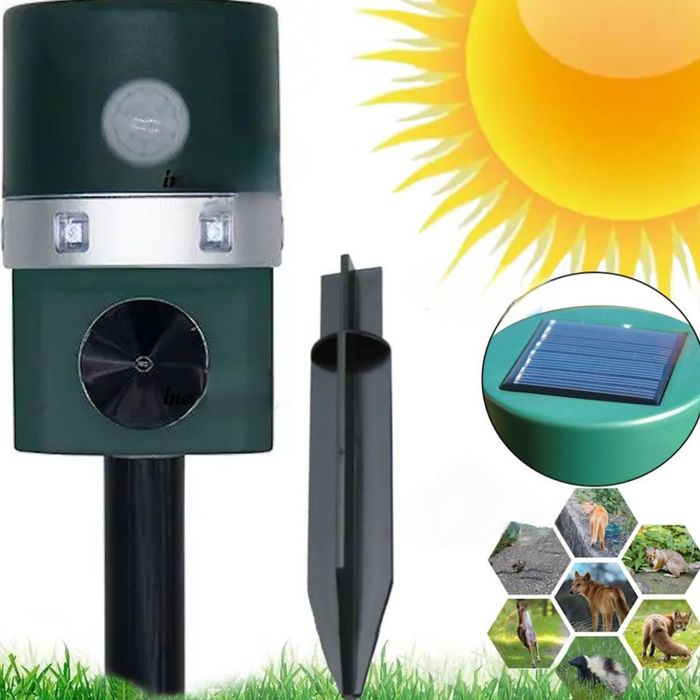 Соларен уред против къртици, змии, сляпо куче, мишки и др.