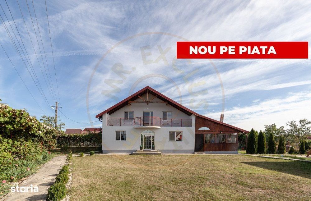 Casa cu teren generos si gradina spectaculoasa – Comuna Cuca, Arges!
