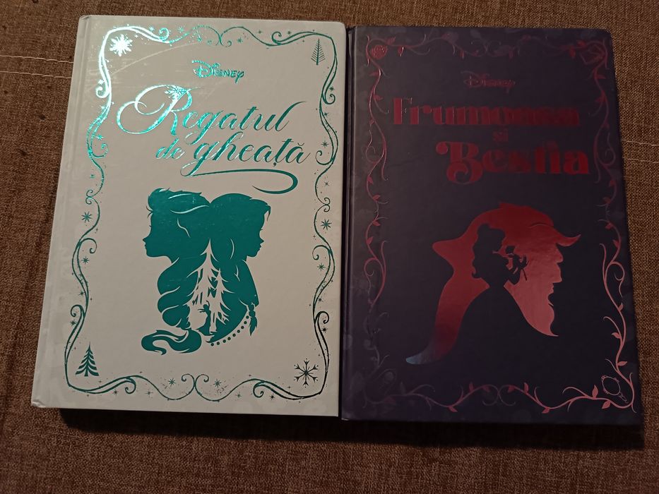 Cărțile regatul de gheață și frumoasa și bestia