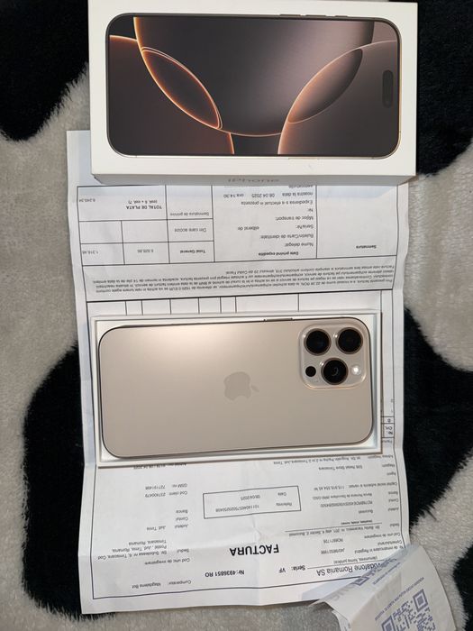 Iphone 16 pro max 512Gb 100% battery