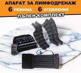 Пълен Комплект Лимфопреса - апарат за лимфен дренаж с 6 програми