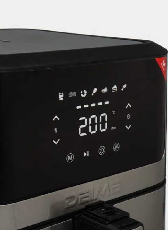 Deime aerogrillari, RA810DS, 8 L, Qora