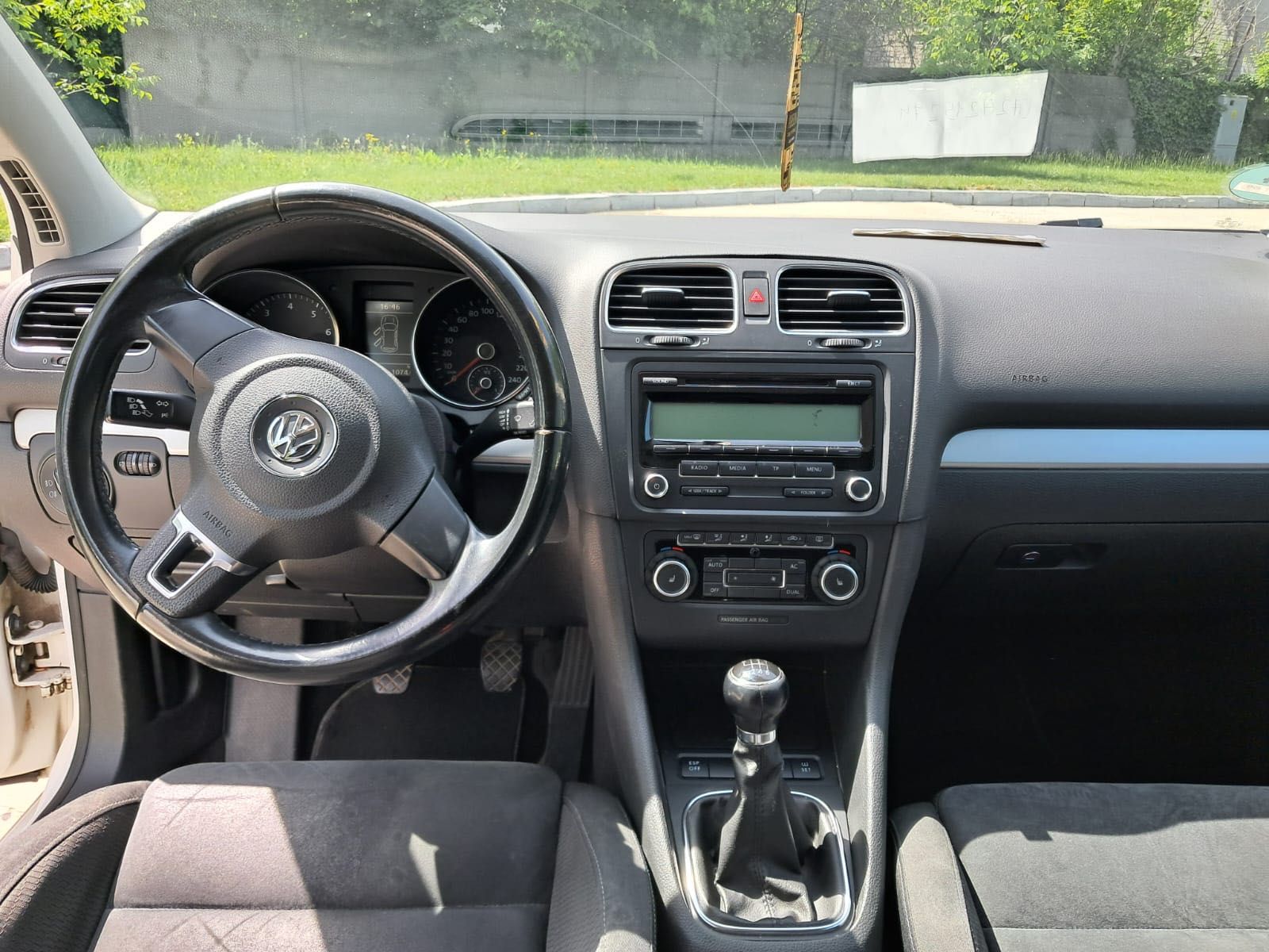 Volkswagen Golf 6, an fabricație 2009, motor TSI 1390 cm3, 250.000 km