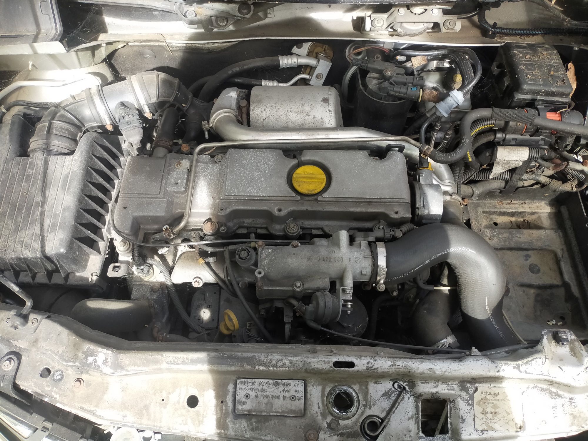 Motor 101cp volantă pompă injecție, compresor Opel Zafira 2000dti