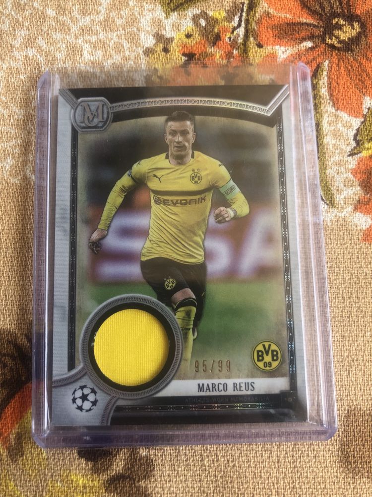 PANINI Марко Ройс колекционерска карта + пач от фанелка marco reus