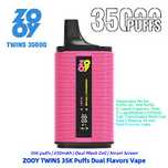 Vape Zooy Twins 35000 Puffs,AROMĂ DUBLĂ