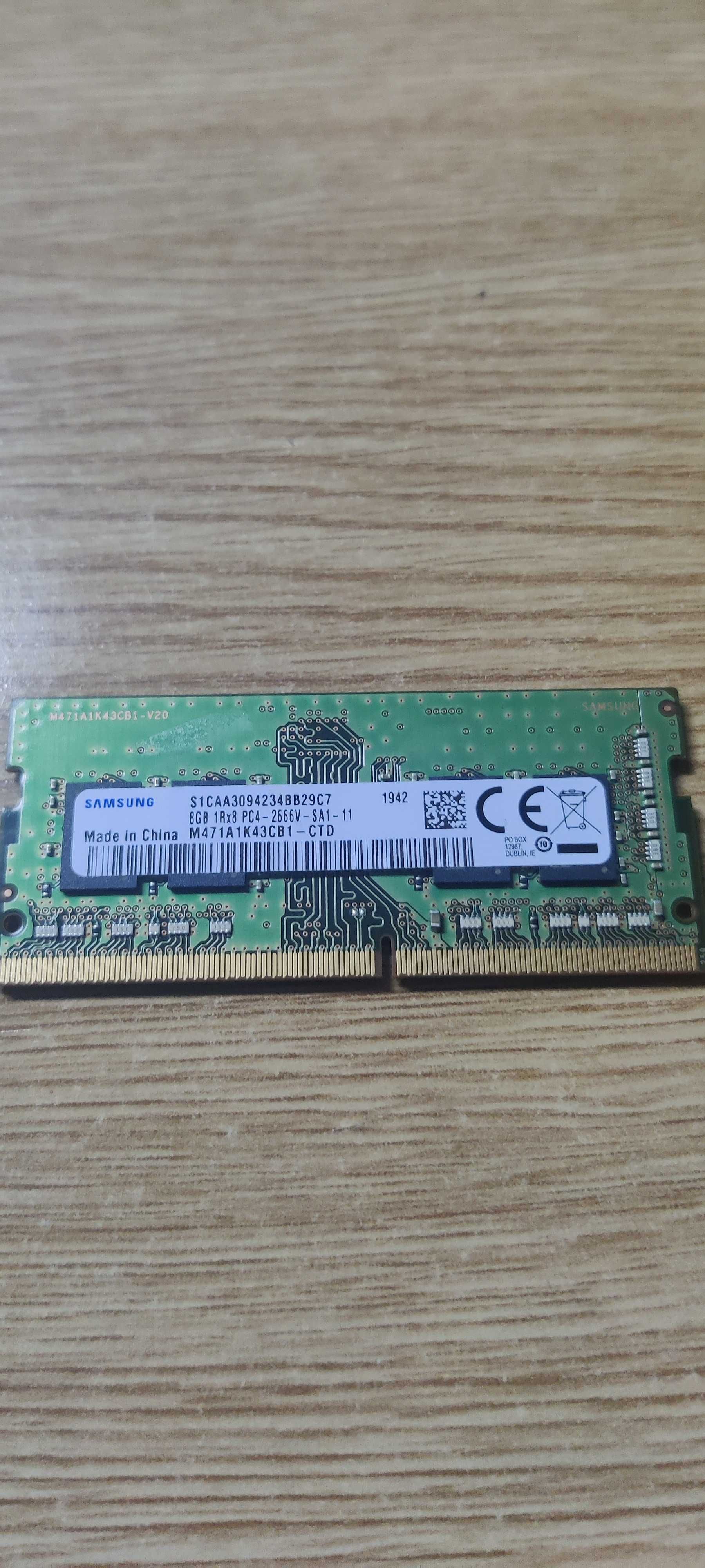 Memorie RAM 8Gb laptop 2666hz