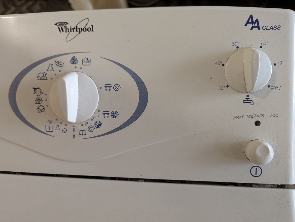 Пералня whirlpool с горно зареждане