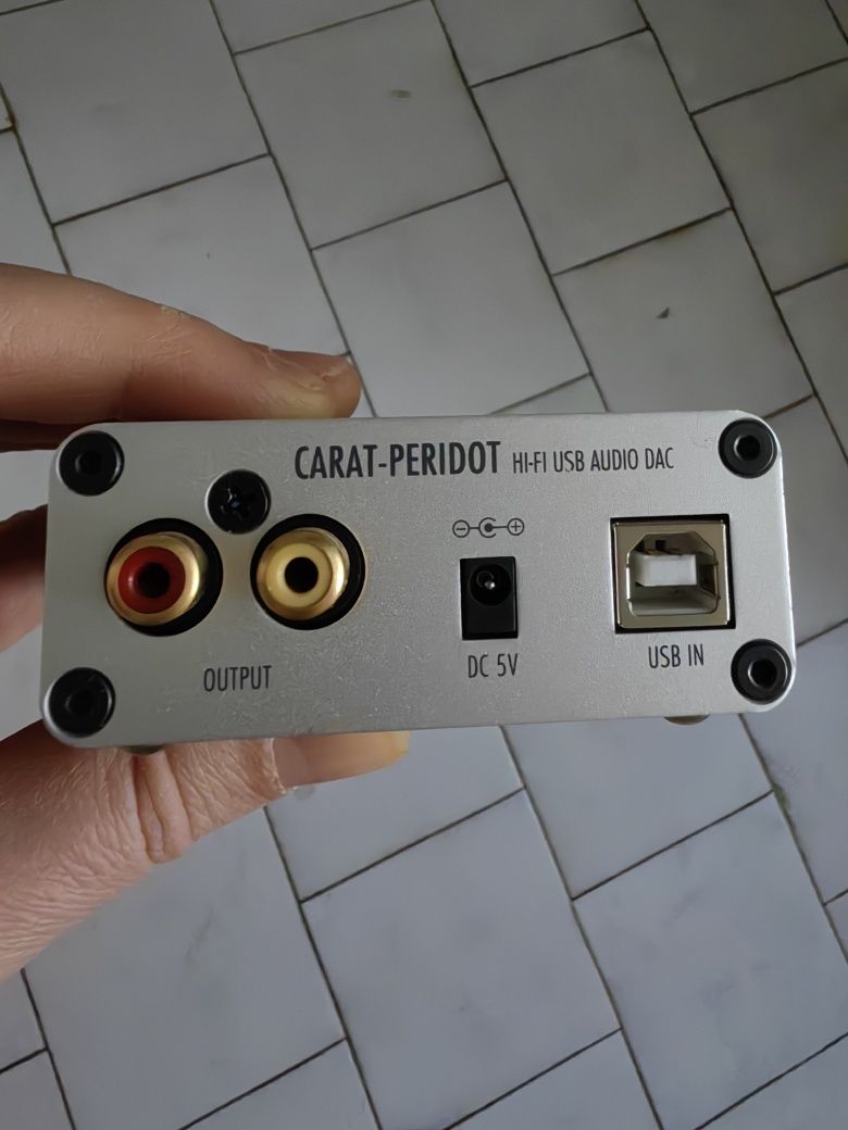 Hi-Fi Audio DAC extern Carat Peridot made by Styleaudio Korea