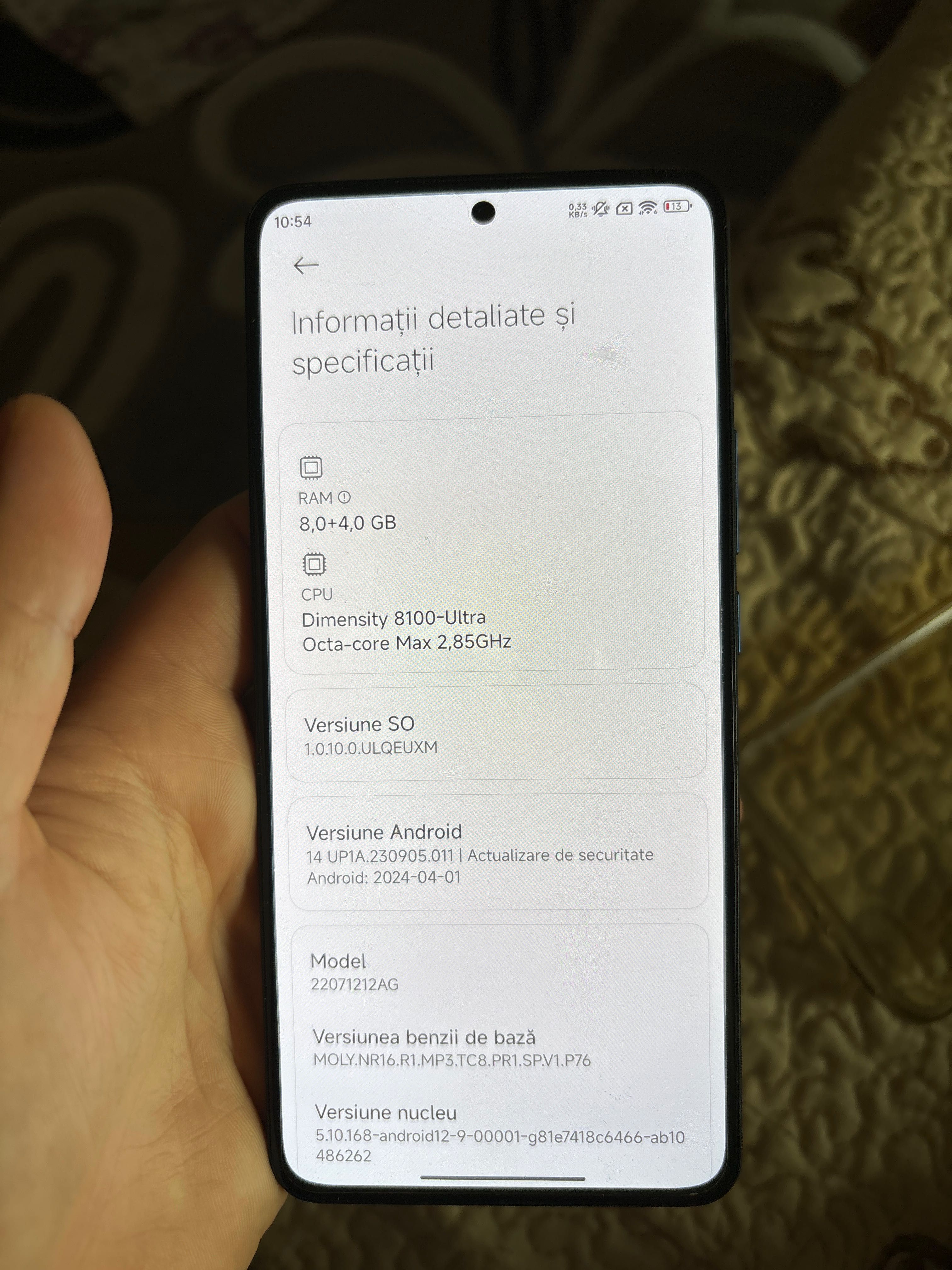 Xiaomi 12t 128gb , 8gb ram